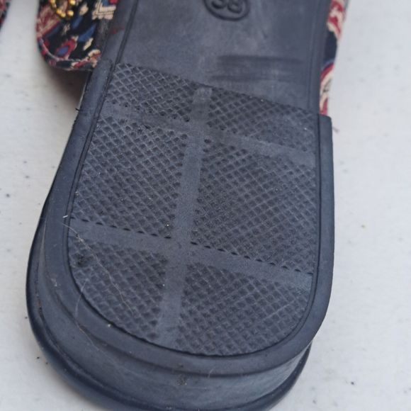 Luxury Women Mules Summer Slippers Shoes Flats Flip Flops  Stars Rhinestones - Picture 12 of 16